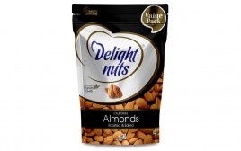 Delight Nuts California Almonds Roasted & Salted  Pack  750 grams